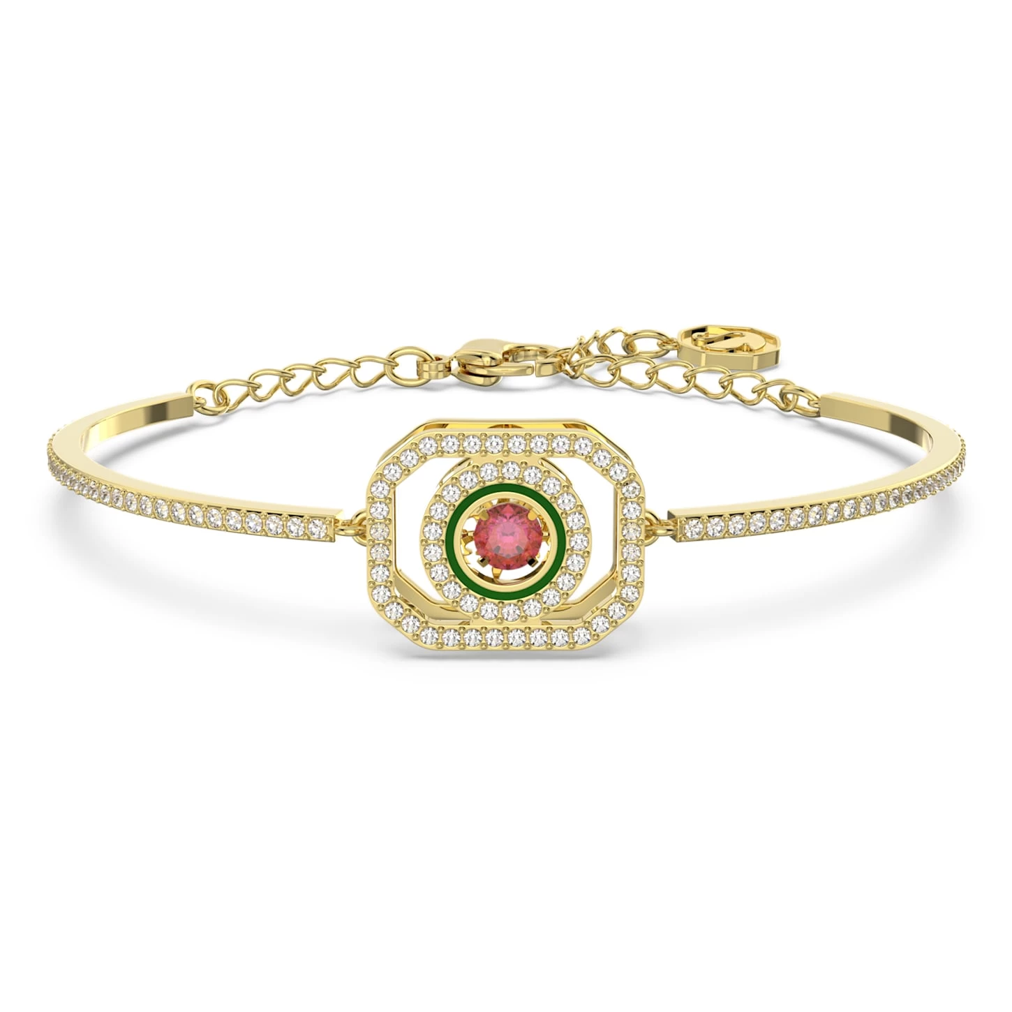 Swarovski Alea Bangle Multicolored, Gold-tone Plated - Image 2