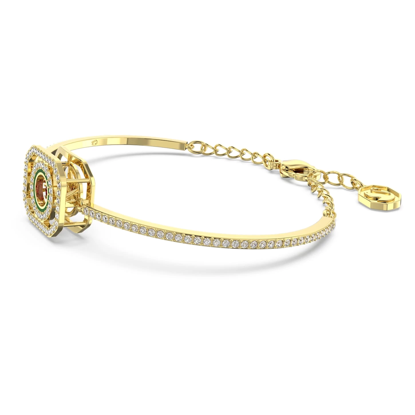 Swarovski Alea Bangle Multicolored, Gold-tone Plated - Image 5