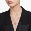 Swarovski Alea Pendant Red, Rose Gold-tone Plated