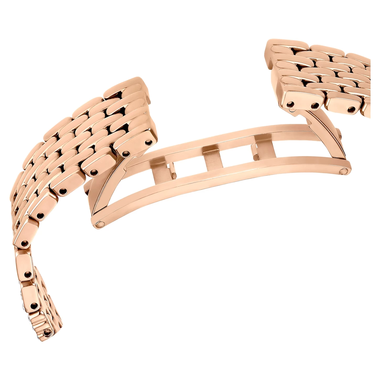 Swarovski Attract Watch Swiss Made, Full Pavé, Metal Bracelet, Rose Gold Tone, Rose Gold-tone Finish - Image 8