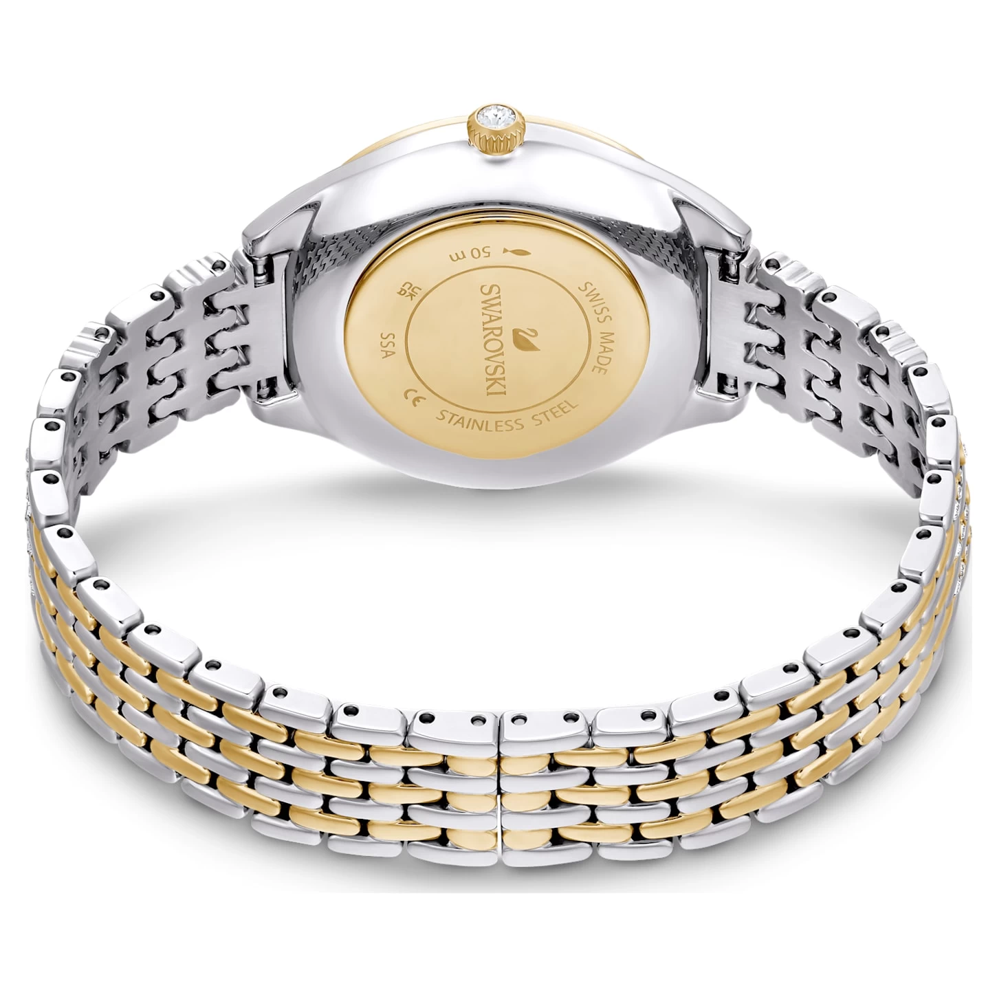 Swarovski Attract Watch Swiss Made, Pavé, Metal Bracelet, Black, Mixed Metal Finish - Image 3