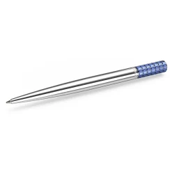 Swarovski Ballpoint Pen Blue, Chrome Plated