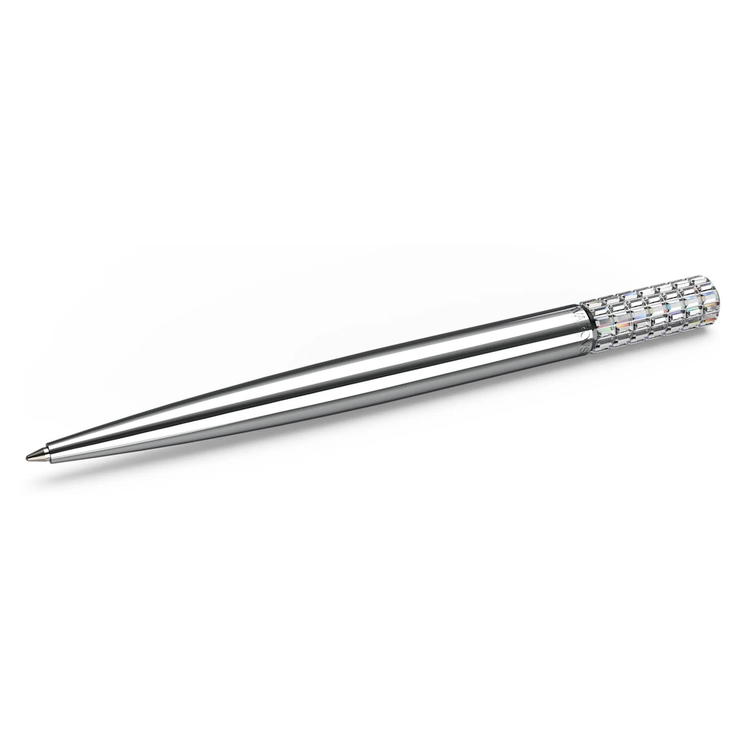 Swarovski Ballpoint Pen Silver Tone, Chrome Plated - Image 2