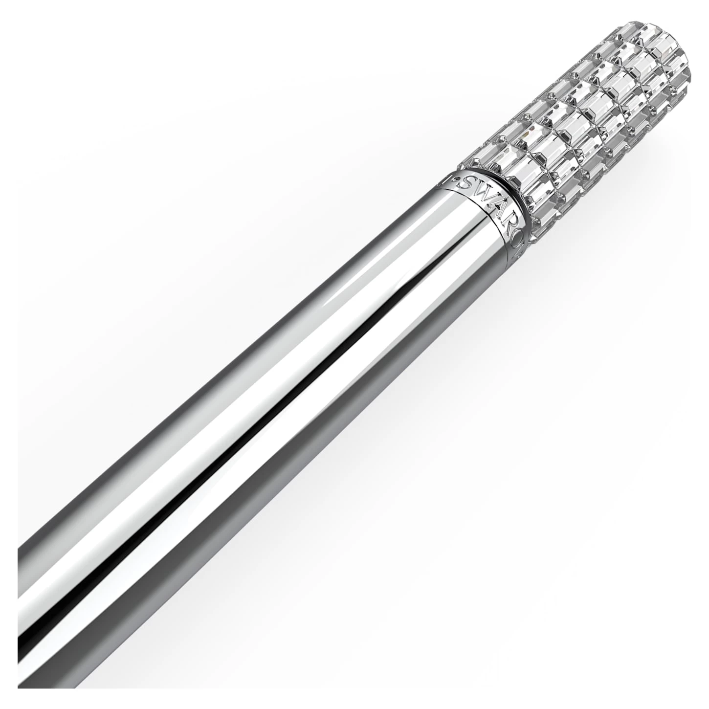 Swarovski Ballpoint Pen Silver Tone, Chrome Plated - Image 4