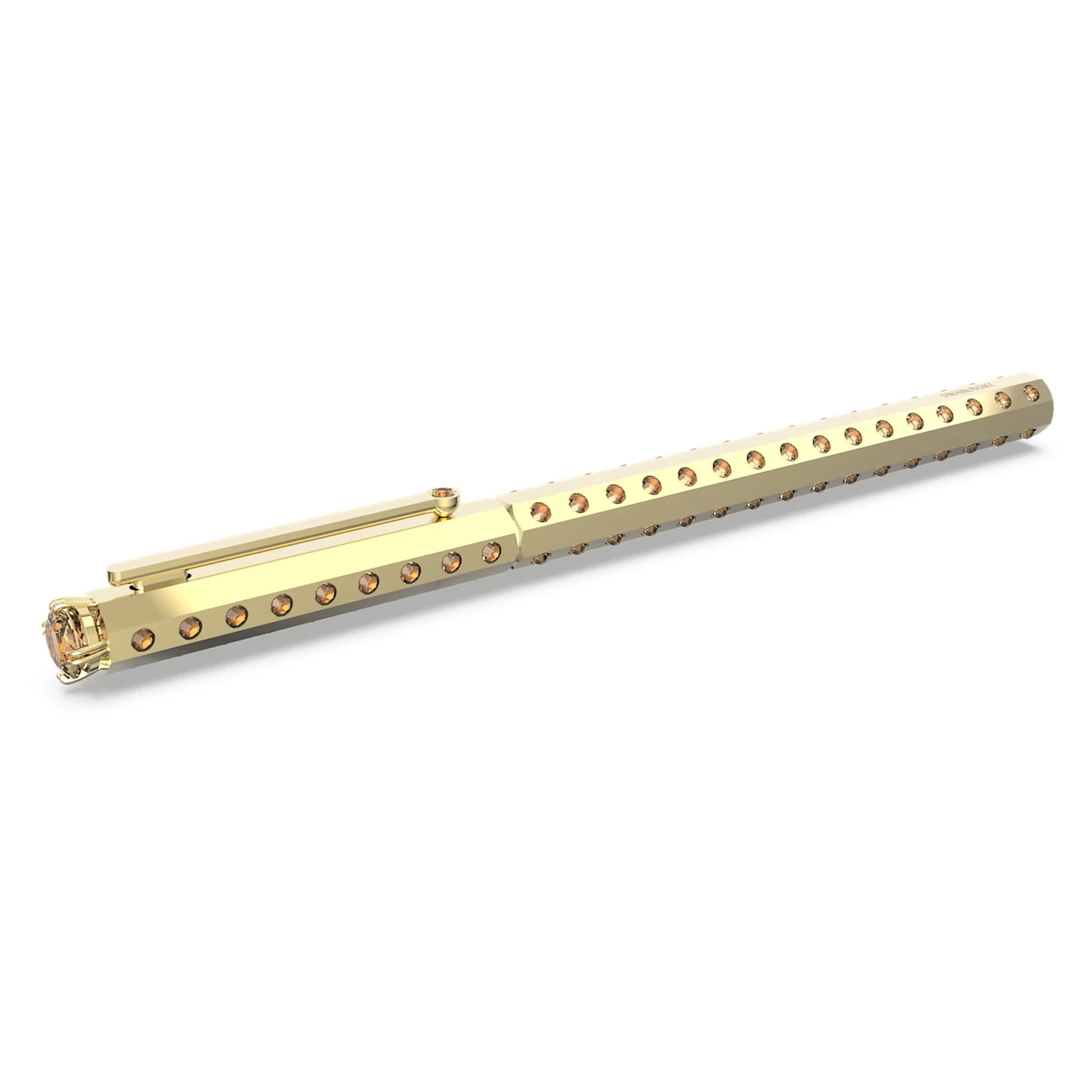 Swarovski Ballpoint Pen Statement, Yellow, Gold-tone Plated