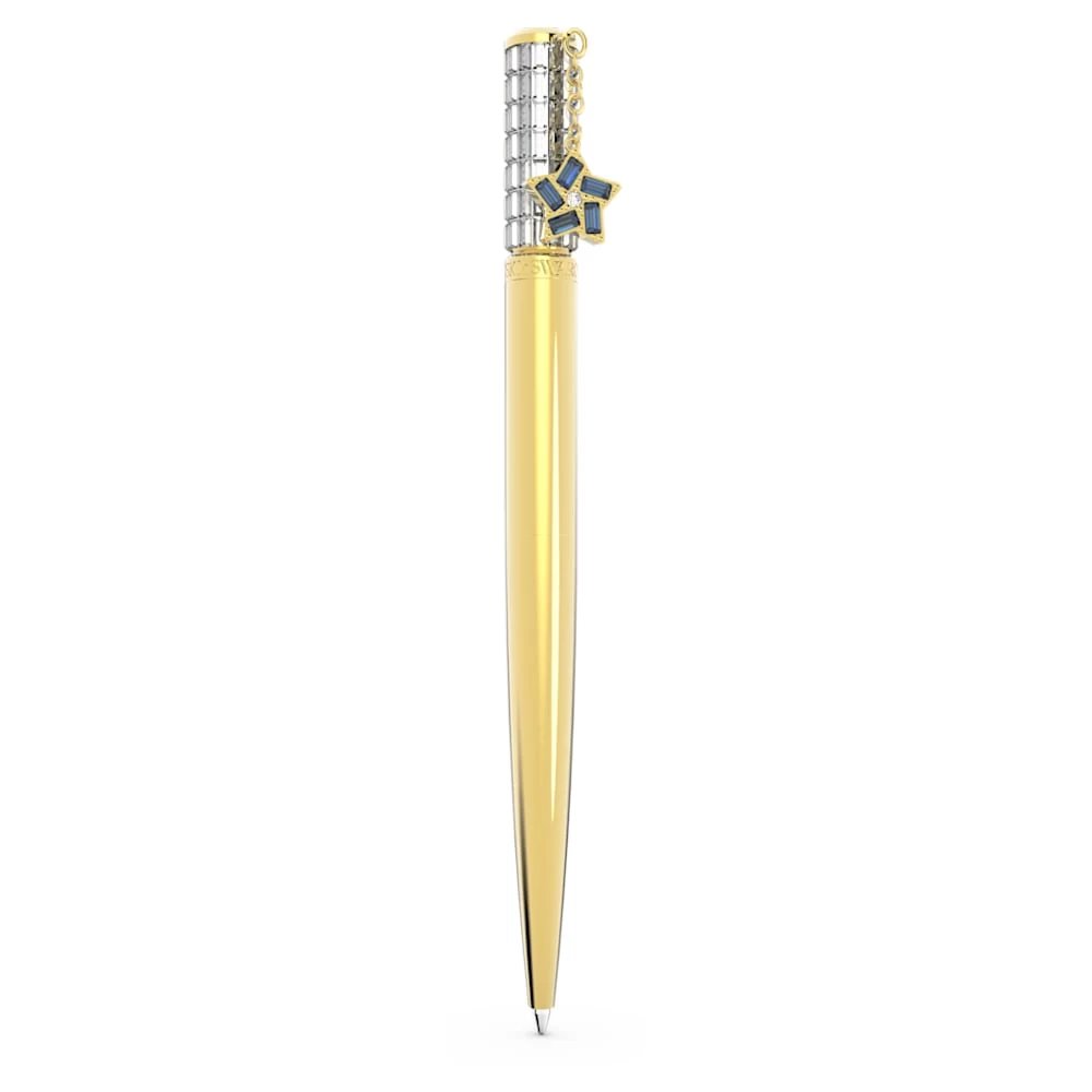 Swarovski Celebration 2022 Ballpoint Pen Star, White, Gold-tone Plated - Image 5