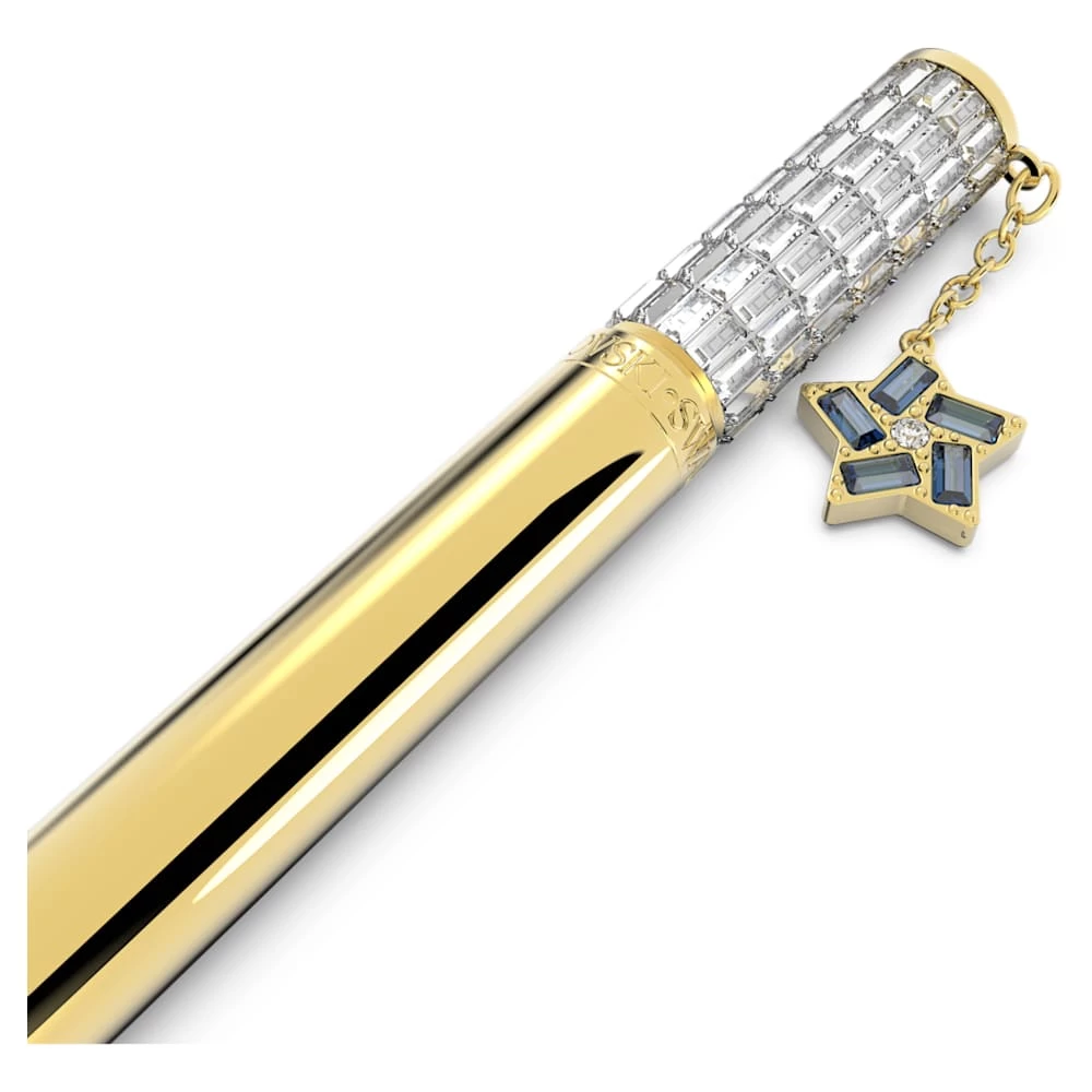 Swarovski Celebration 2022 Ballpoint Pen Star, White, Gold-tone Plated - Image 6
