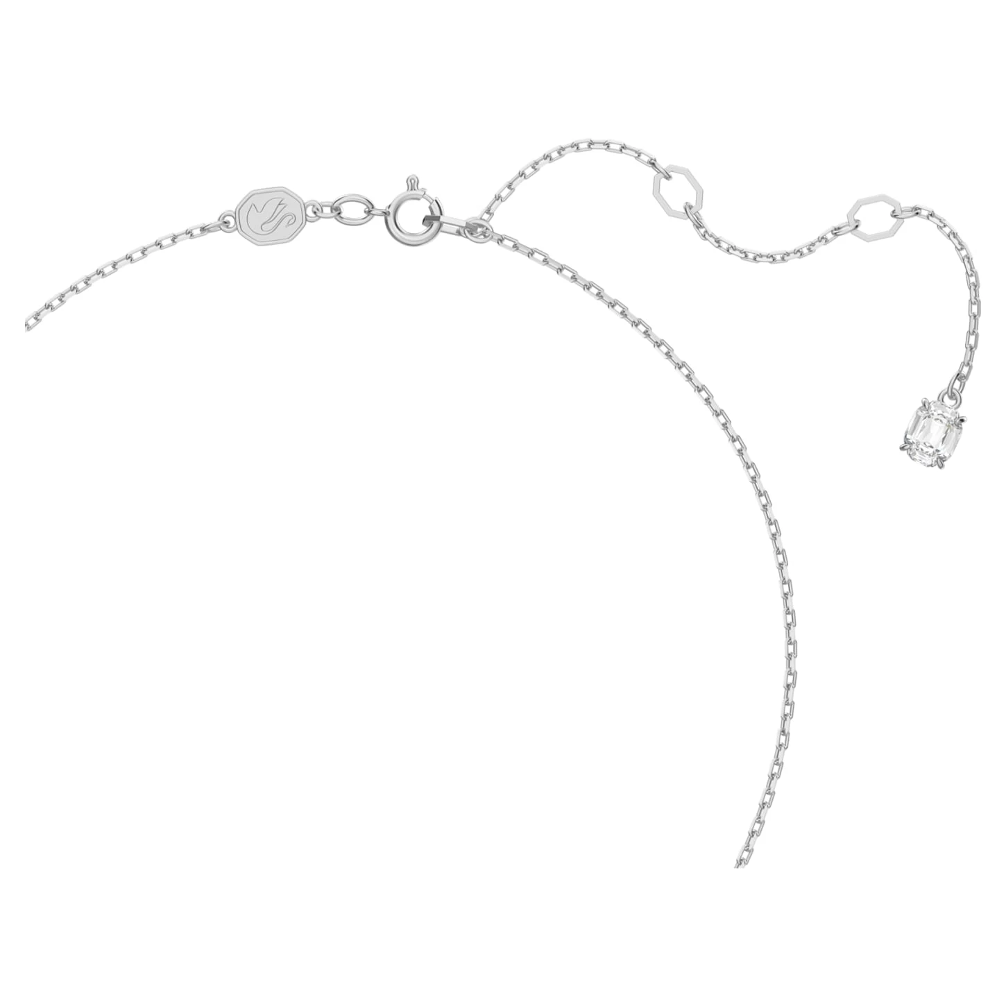 Swarovski Constella Set Round Cut, White, Rhodium Plated - Image 4