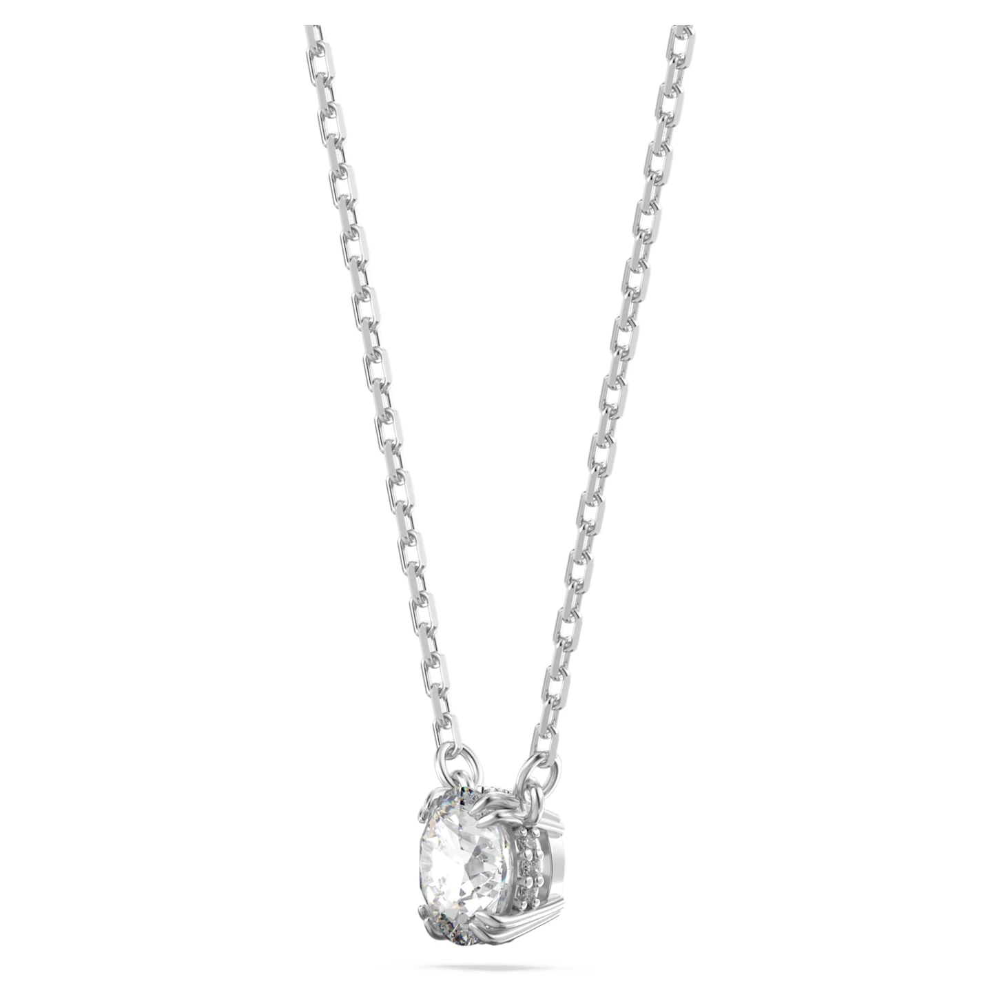 Swarovski Constella Set Round Cut, White, Rhodium Plated - Image 6