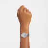 Swarovski Cosmopolitan Watch Swiss Made, Metal Bracelet, White, Mixed Metal Finish