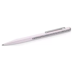 Swarovski Crystal Shimmer Ballpoint Pen Pink, Pink Lacquered, Chrome Plated