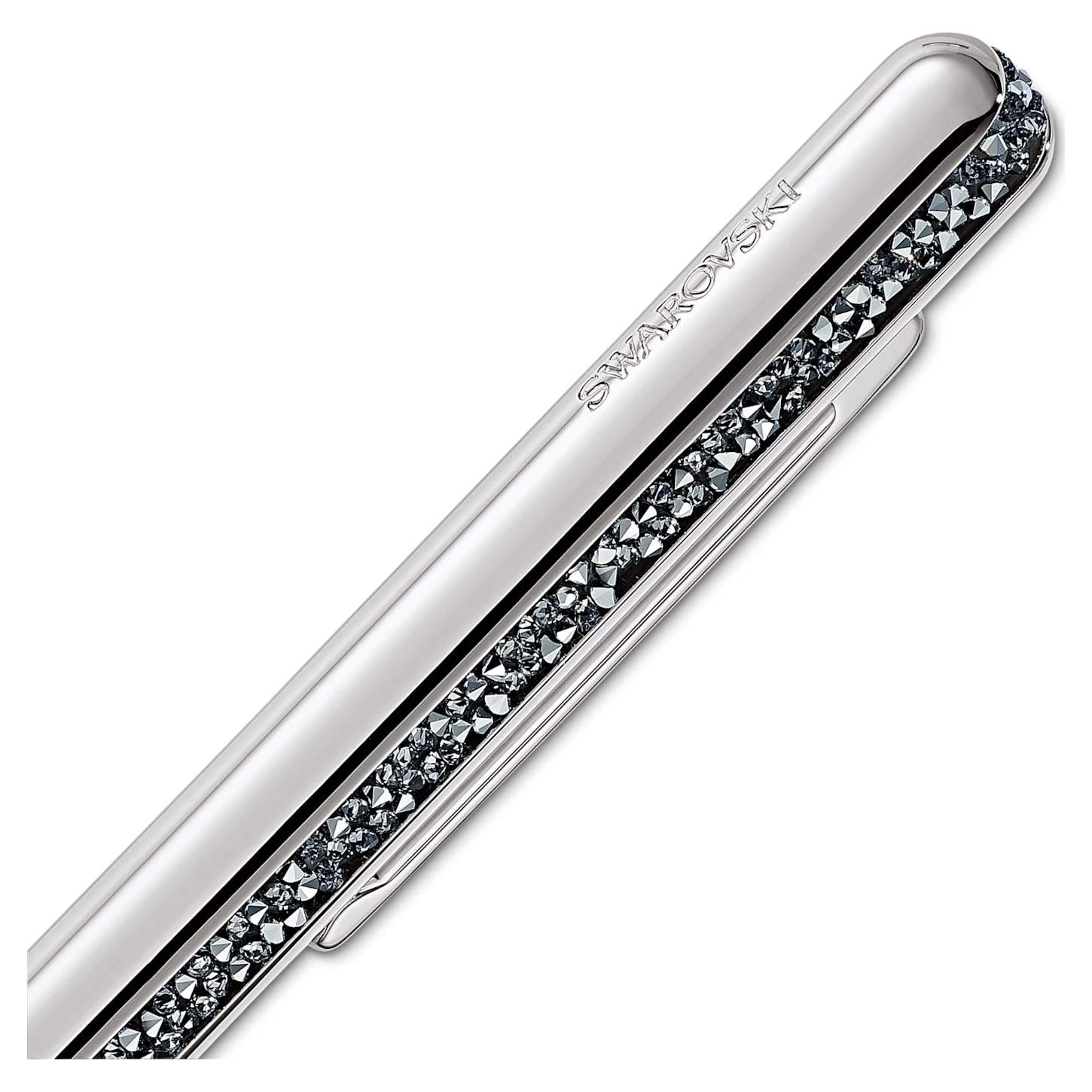 Swarovski Crystal Shimmer Ballpoint Pen Silver Tone, Chrome Plated - Image 3