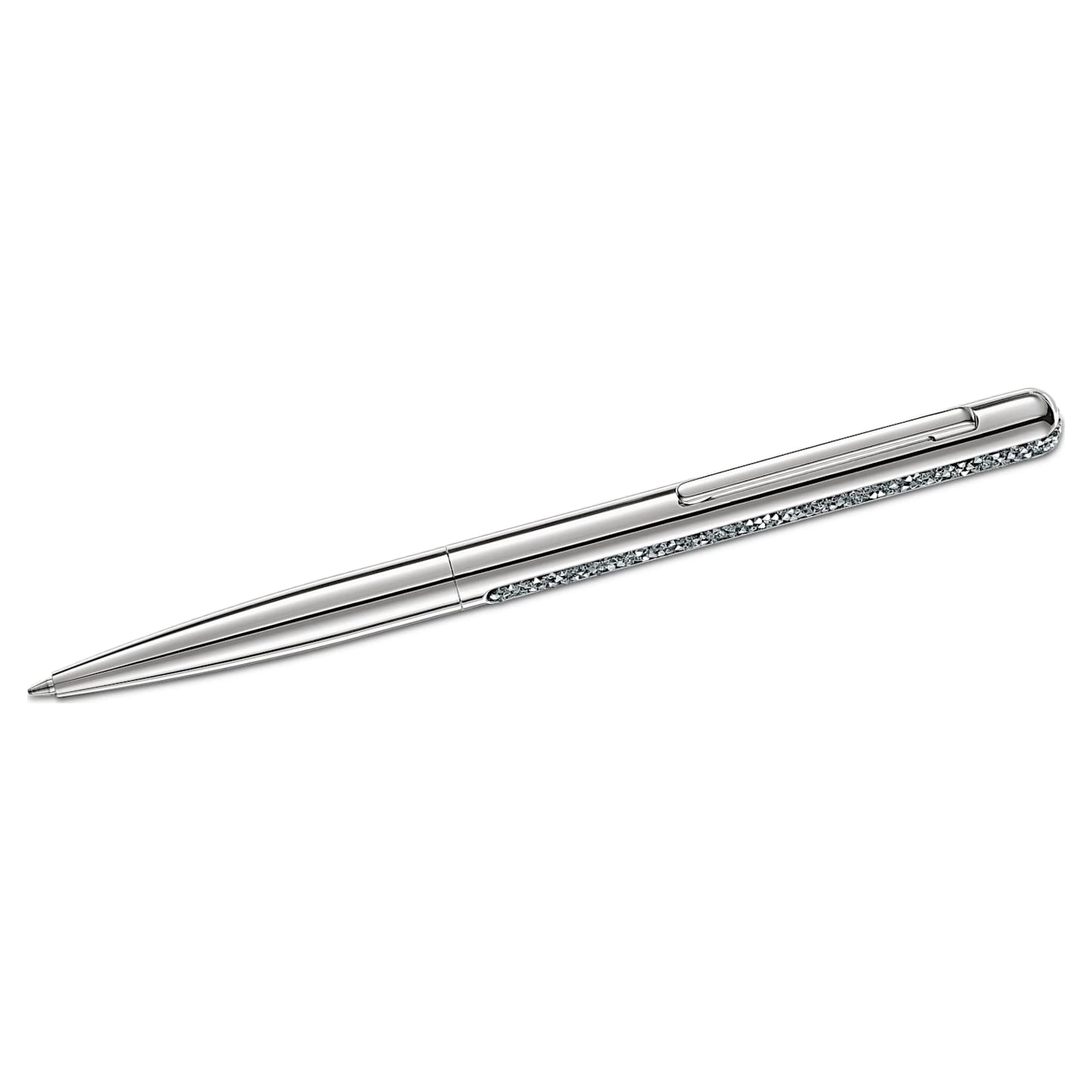 Swarovski Crystal Shimmer Ballpoint Pen Silver Tone, Chrome Plated - Image 5