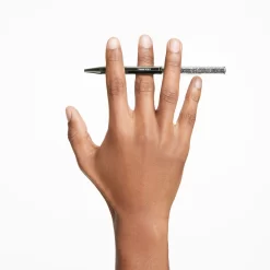 Swarovski Crystalline Ballpoint Pen Octagon Shape, Gray, Graphite Plated