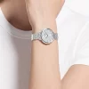 Swarovski Crystalline Chic Watch Swiss Made, Metal Bracelet, Silver Tone, Stainless Steel