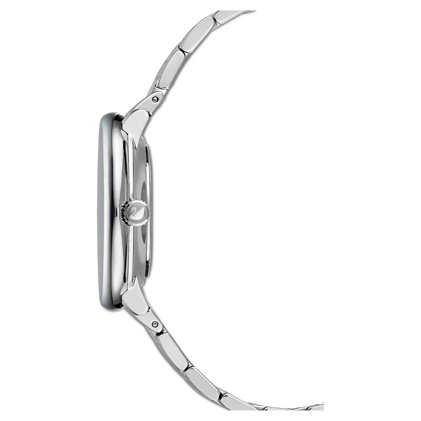 Swarovski Crystalline Chic Watch Swiss Made, Metal Bracelet, Silver Tone, Stainless Steel - Image 3