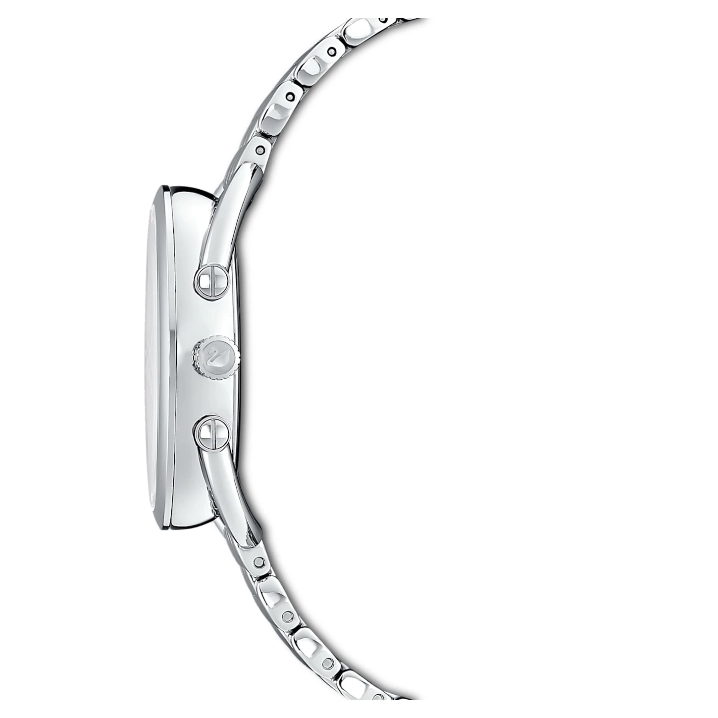 Swarovski Crystalline Glam Watch Swiss Made, Metal Bracelet, Silver Tone, Stainless Steel - Image 3