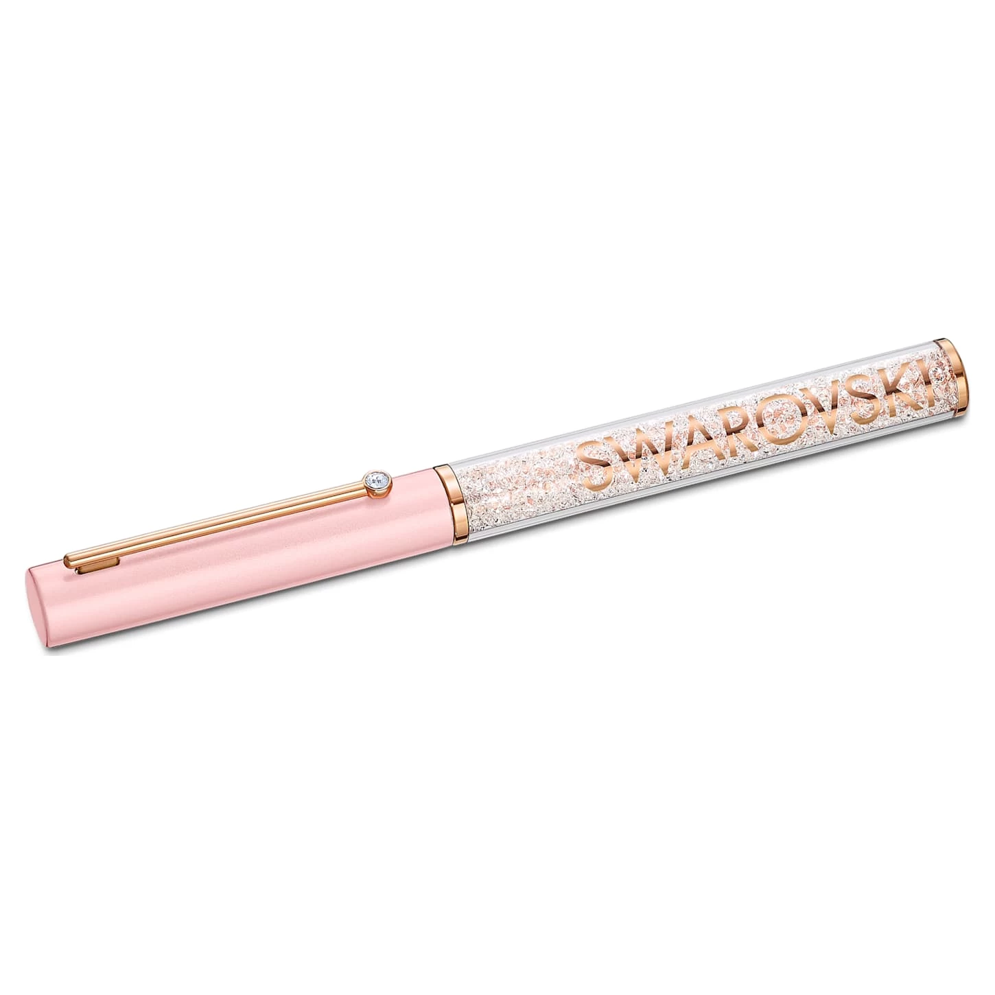 Swarovski Crystalline Gloss Ballpoint Pen Pink, Pink Lacquered, Rose Gold-tone Plated - Image 2