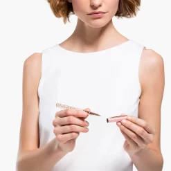 Swarovski Crystalline Gloss Ballpoint Pen Pink, Pink Lacquered, Rose Gold-tone Plated