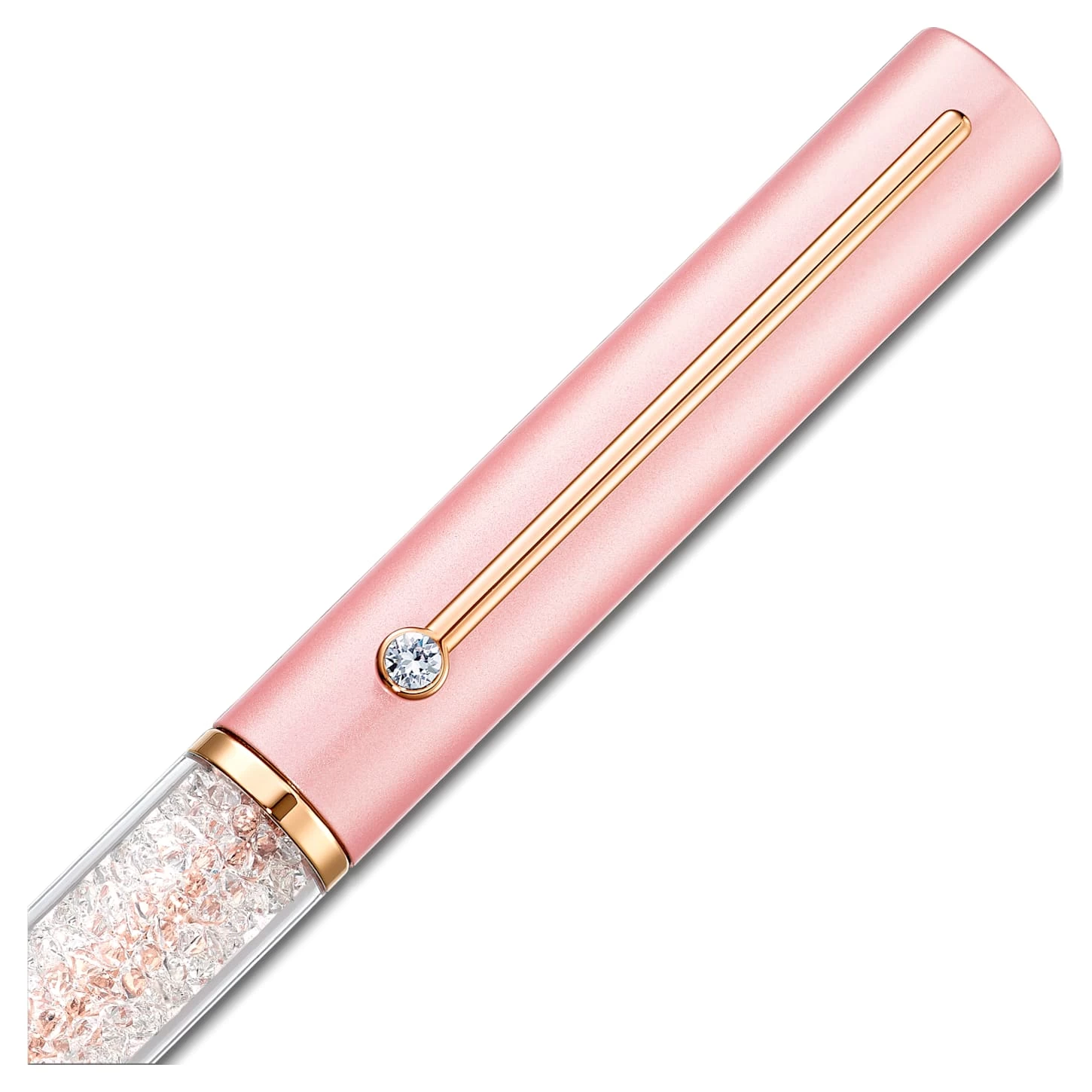 Swarovski Crystalline Gloss Ballpoint Pen Pink, Pink Lacquered, Rose Gold-tone Plated - Image 5