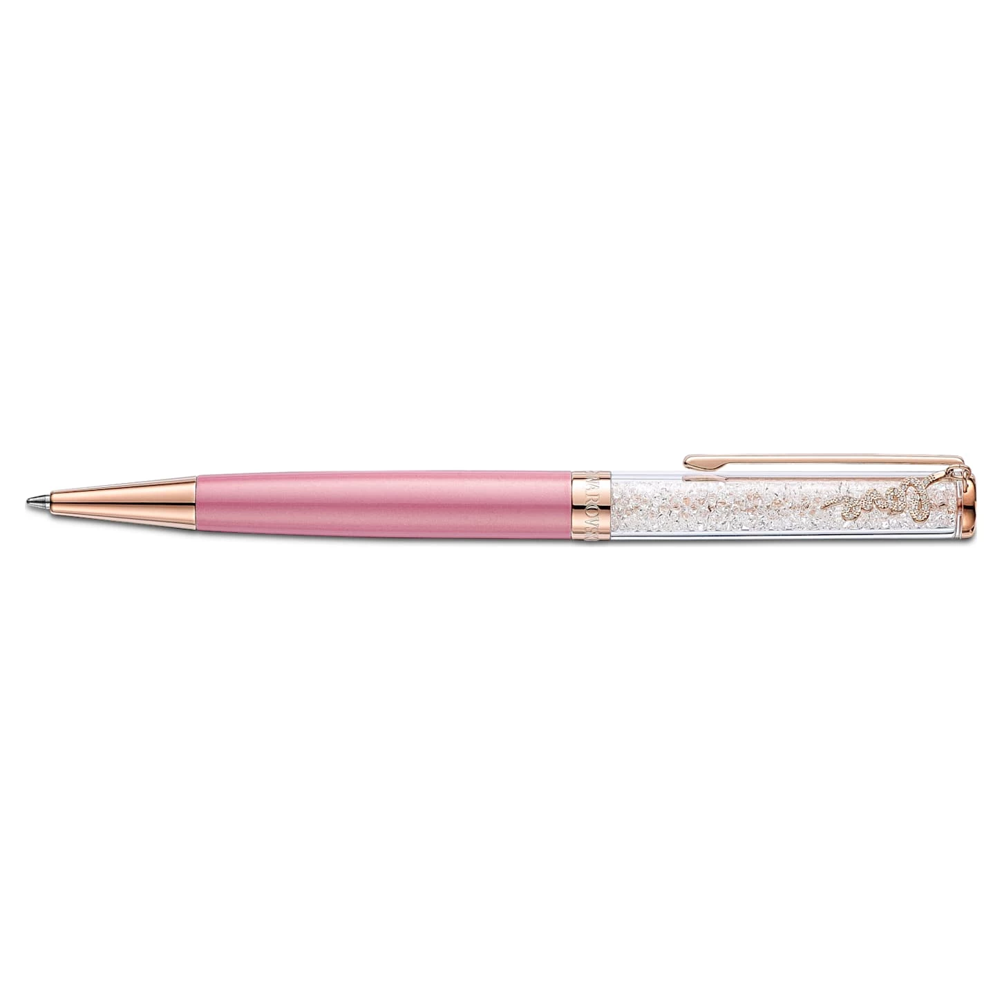 Swarovski Crystalline Love Ballpoint Pen Pink, Pink Lacquered - Image 3