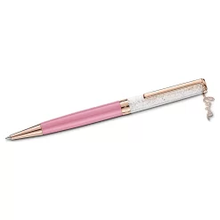 Swarovski Crystalline Love Ballpoint Pen Pink, Pink Lacquered