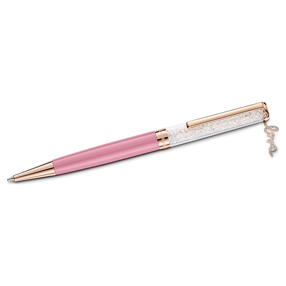 Swarovski Crystalline Love Ballpoint Pen Pink, Pink Lacquered - Image 4