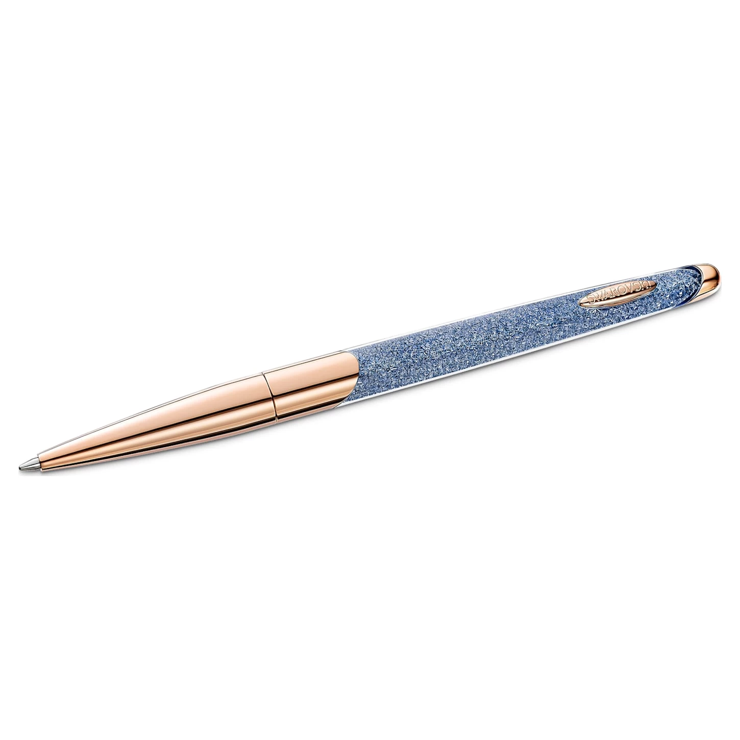 Swarovski Crystalline Nova Anniversary Ballpoint Pen Blue, Rose Gold-tone Plated - Image 2