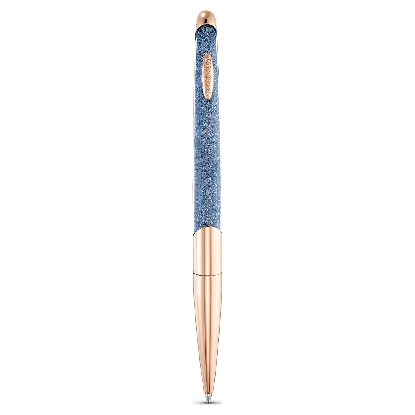 Swarovski Crystalline Nova Anniversary Ballpoint Pen Blue, Rose Gold-tone Plated - Image 3