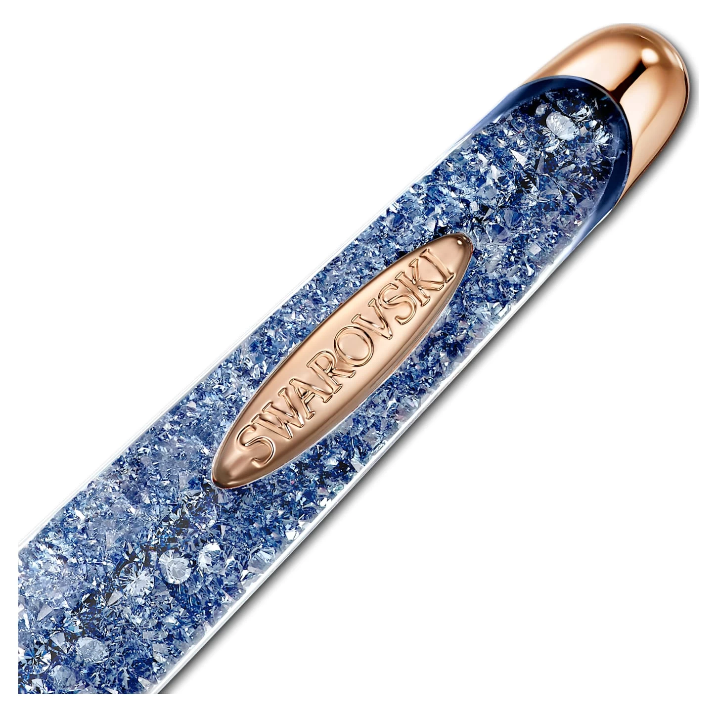 Swarovski Crystalline Nova Anniversary Ballpoint Pen Blue, Rose Gold-tone Plated - Image 4