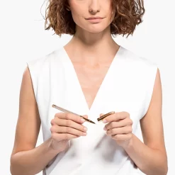 Swarovski Crystalline Nova Rollerball Pen Rose Gold Tone, Rose Gold-tone Plated