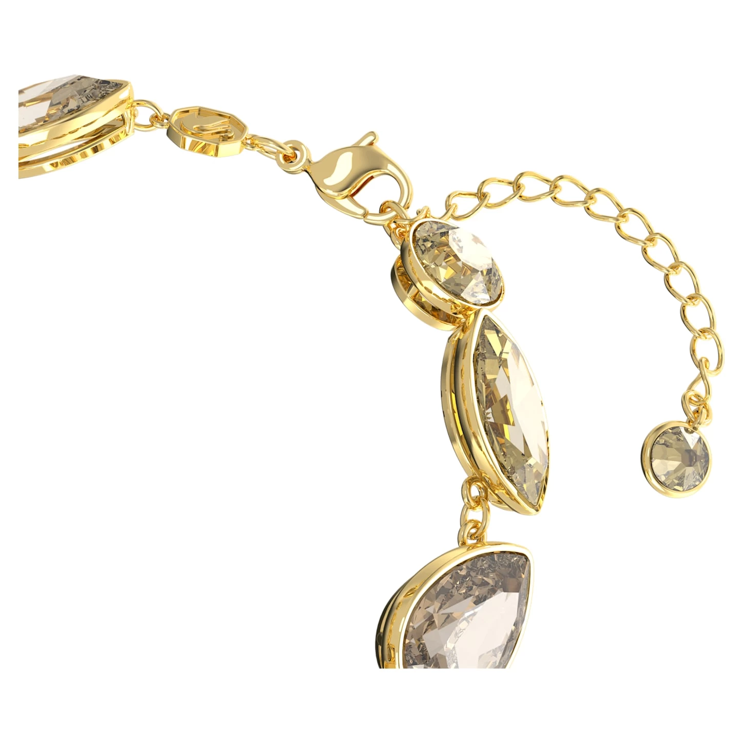 Swarovski Elegance Of Africa Bracelet Mixed Cuts, Brown, Gold-tone Plated - Image 4