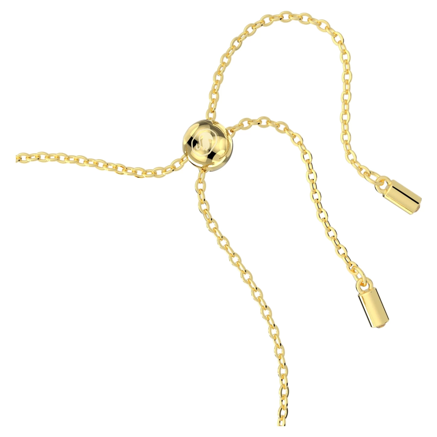 Swarovski Gema Bracelet Mixed Cuts, Flower, Yellow, Gold-tone Plated - Image 4