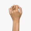 Swarovski Harmonia Cocktail Ring Oversized Crystal, Gold Tone, Gold-tone Plated
