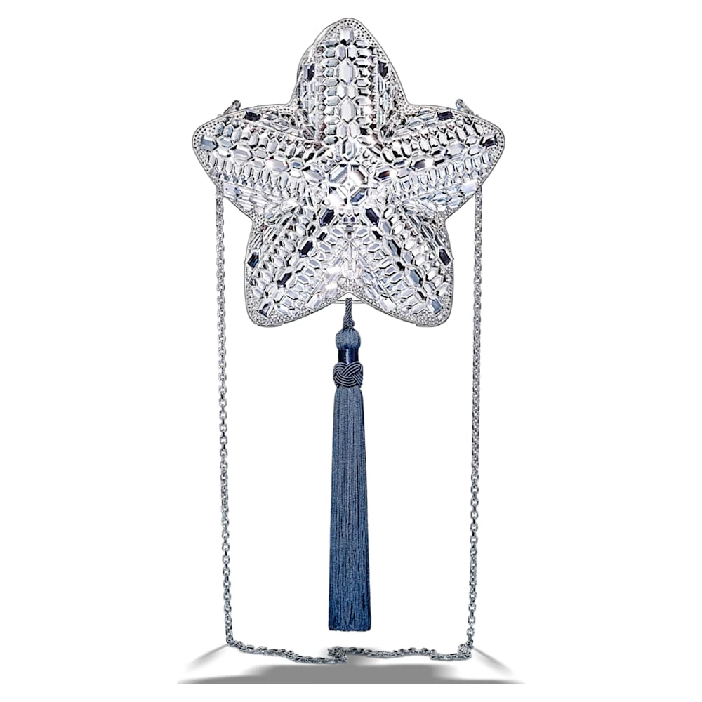 Swarovski JUDITH LEIBER Star Eclipse Bag Star, White - Image 3