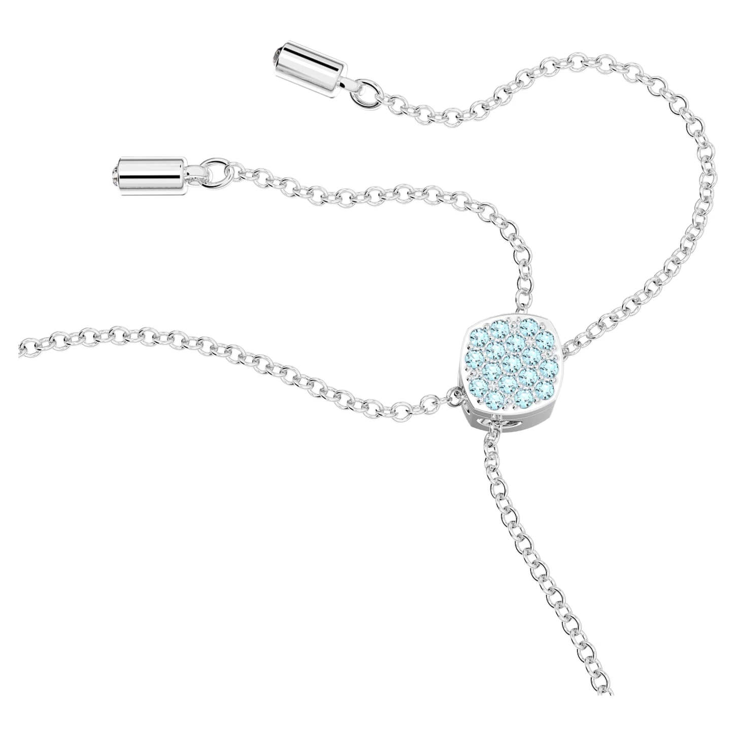 Swarovski Lilia Bracelet Butterfly, Blue, Rhodium Plated - Image 4