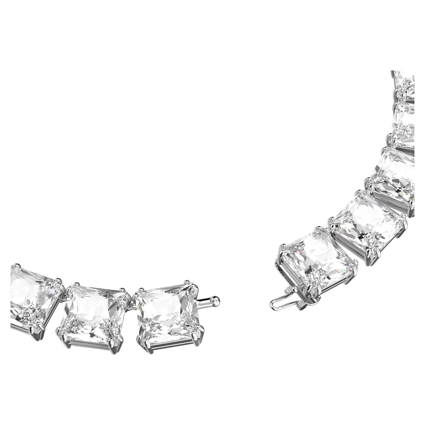 Swarovski Millenia Set Mixed Cuts, White, Rhodium Plated - Image 4