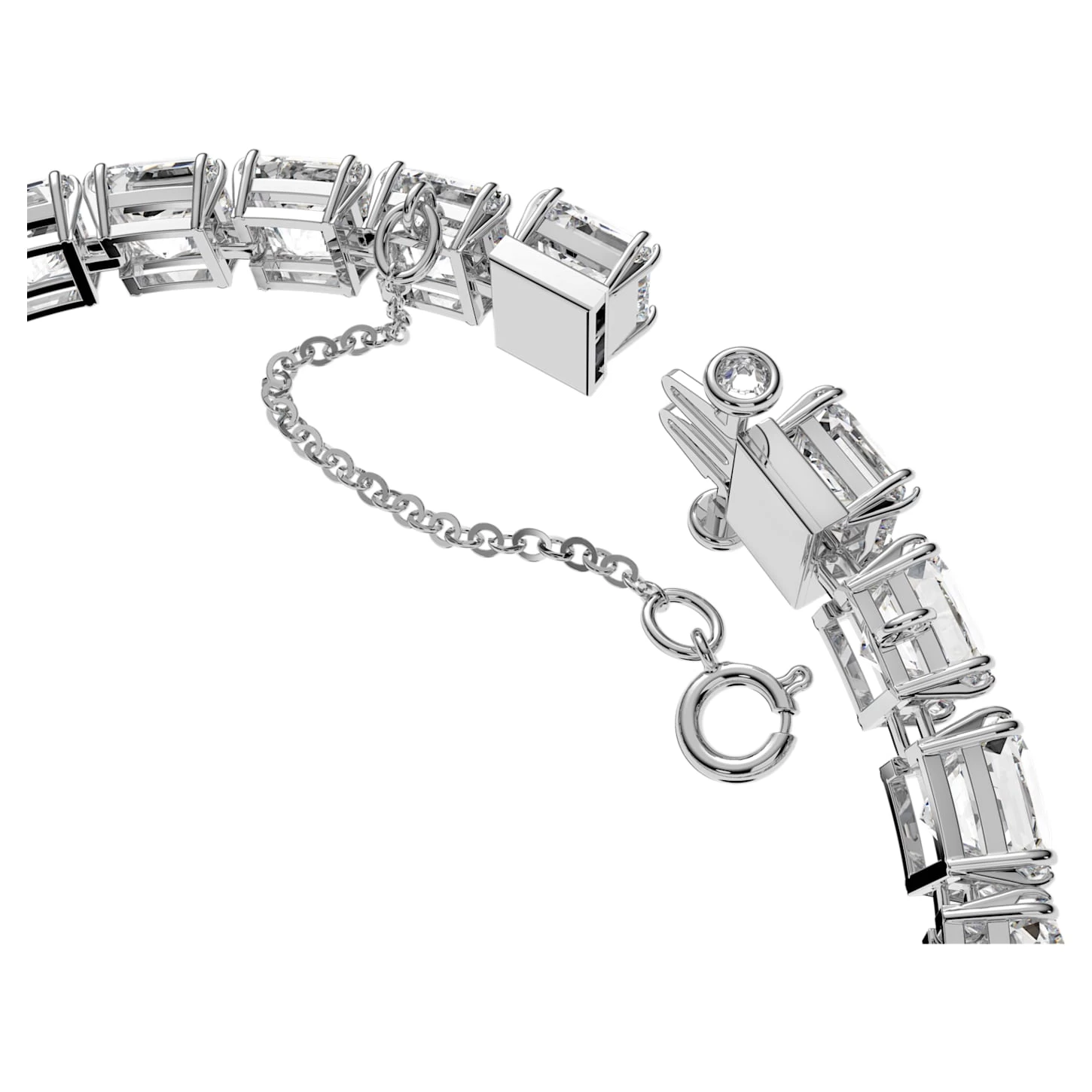 Swarovski Millenia Set Mixed Cuts, White, Rhodium Plated - Image 6
