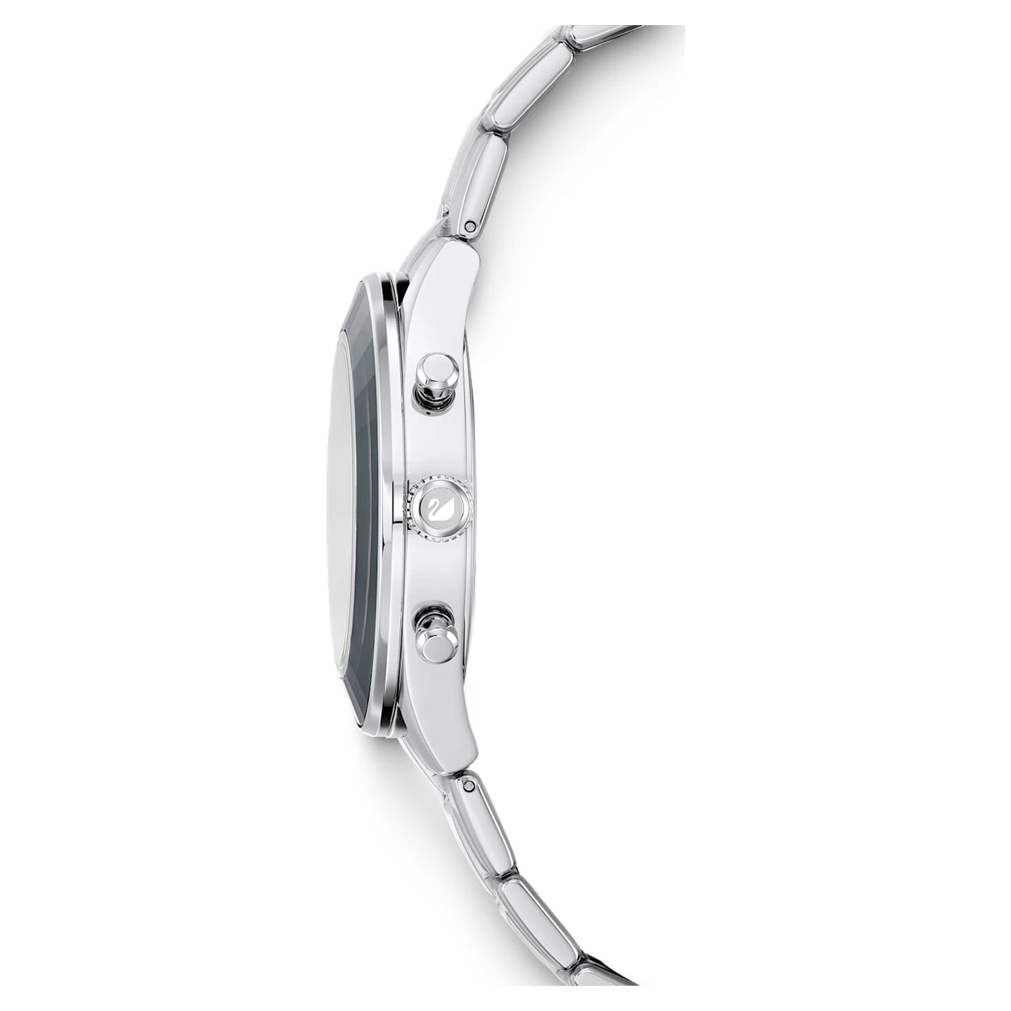 Swarovski Octea Lux Sport Watch Swiss Made, Metal Bracelet, Black, Stainless Steel - Image 8