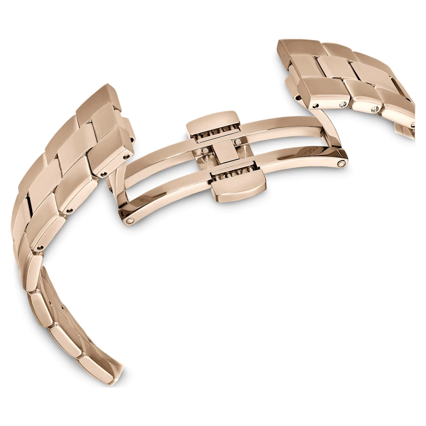 Swarovski Octea Lux Sport Watch Swiss Made, Metal Bracelet, Blue, Champagne Gold-tone Finish - Image 7