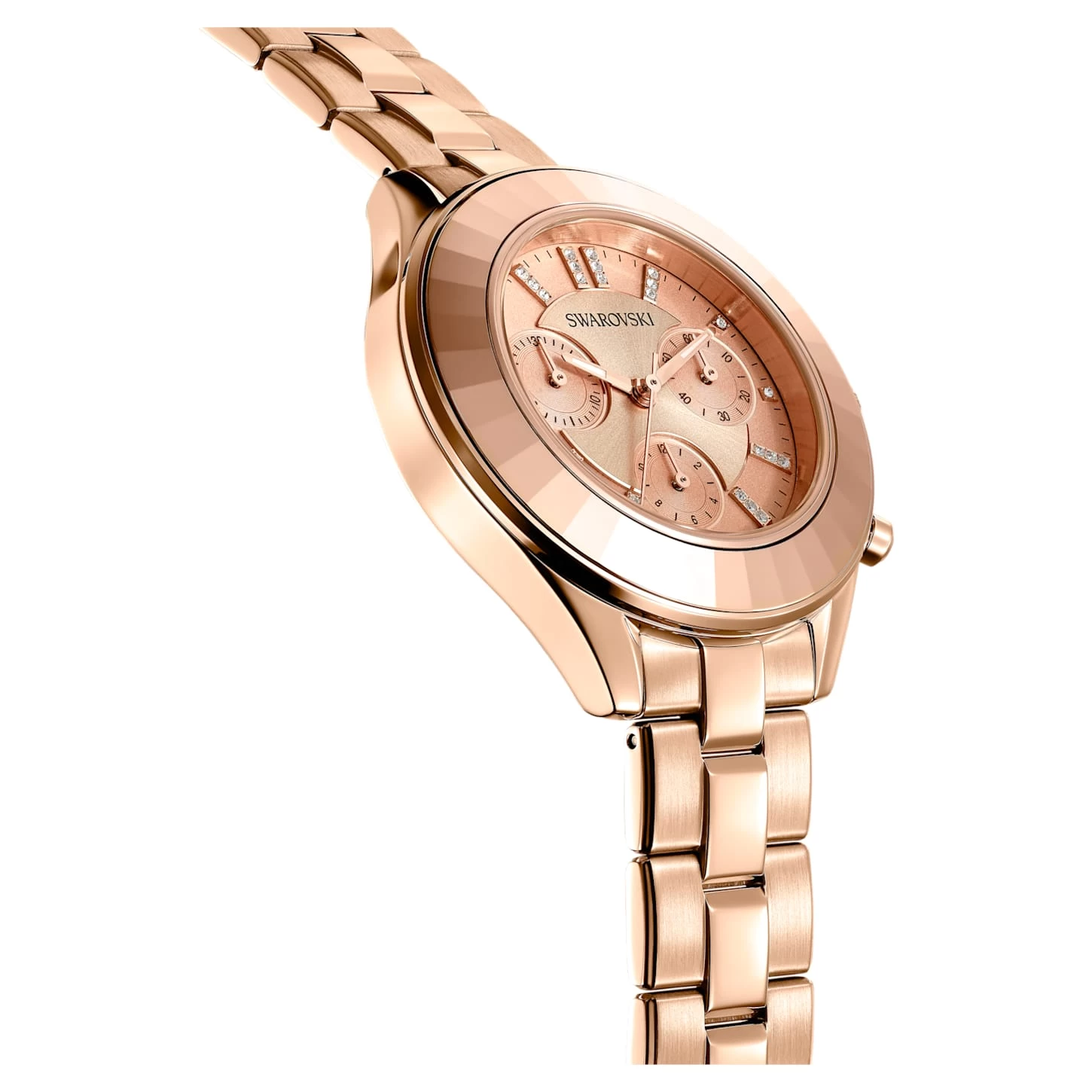 Swarovski Octea Lux Sport Watch Swiss Made, Metal Bracelet, Rose Gold Tone, Rose Gold-tone Finish - Image 6
