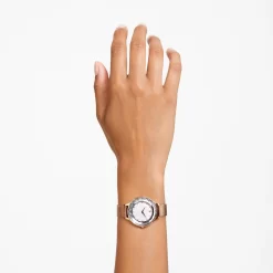 Swarovski Octea Nova Watch Swiss Made, Metal Bracelet, Rose Gold Tone, Rose Gold-tone Finish