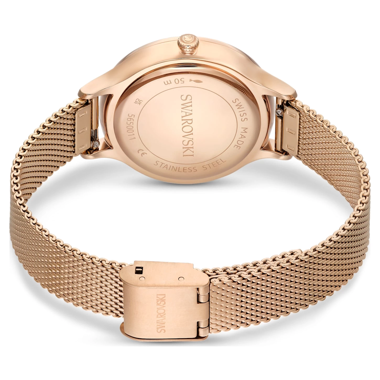 Swarovski Octea Nova Watch Swiss Made, Metal Bracelet, Rose Gold Tone, Rose Gold-tone Finish - Image 4