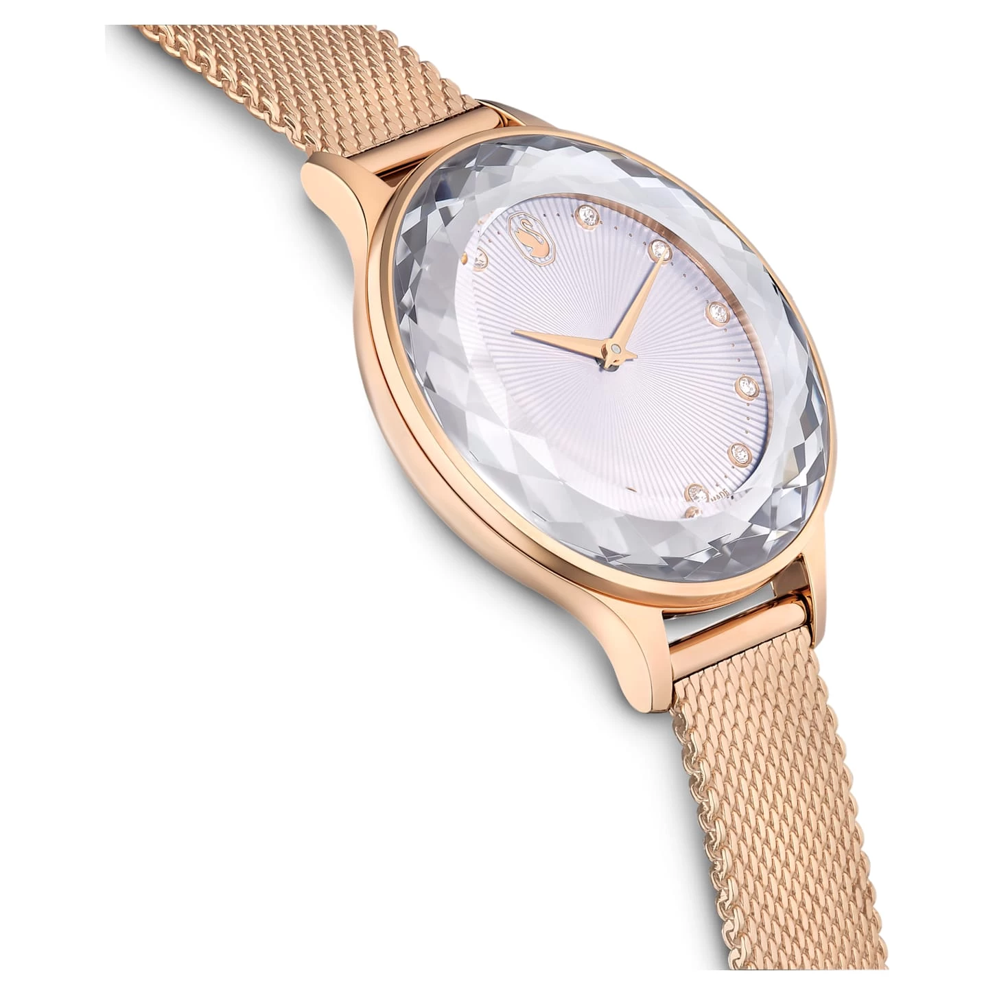 Swarovski Octea Nova Watch Swiss Made, Metal Bracelet, Rose Gold Tone, Rose Gold-tone Finish - Image 6