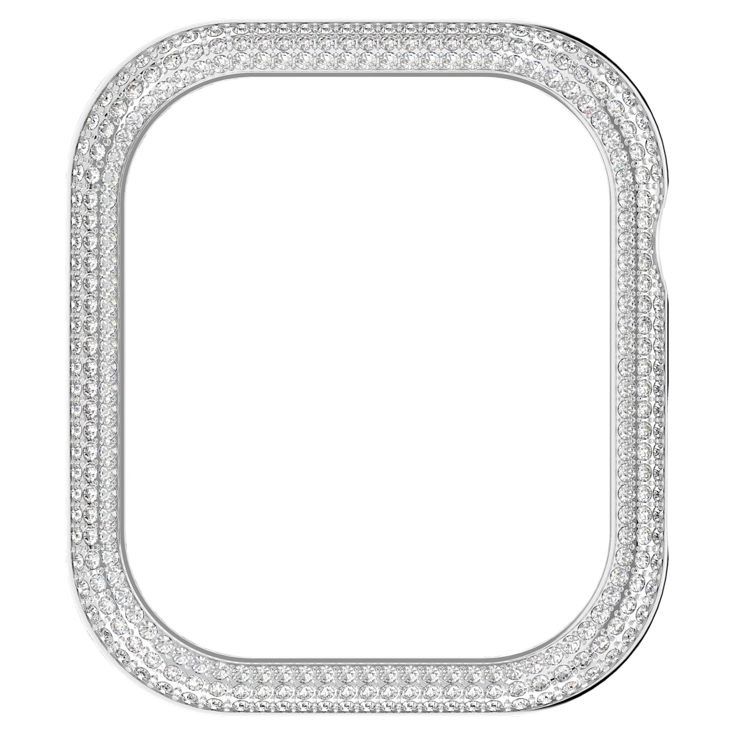 Swarovski Sparkling Case For Apple Watch® Series 7, 41 Mm, Silver Tone - Image 2