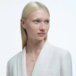 Swarovski Stella Set Mixed Cuts, Star, White, Rose Gold-tone Plated