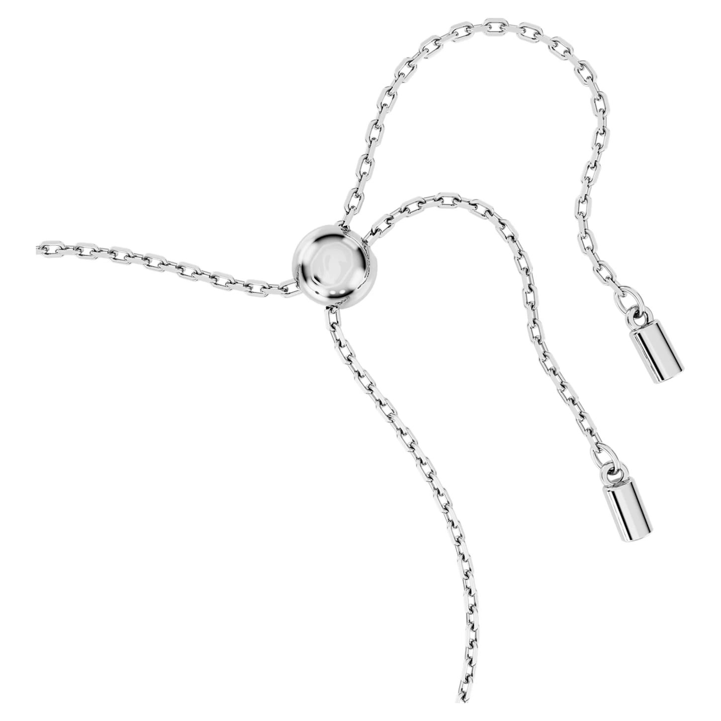 Swarovski Stilla Bracelet Round Cut, Purple, Rhodium Plated - Image 4