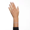Swarovski Subtle Bracelet Round Cut, White, Rhodium Plated