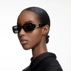 Swarovski Sunglasses Octagon Shape, SK0349 01A, Black