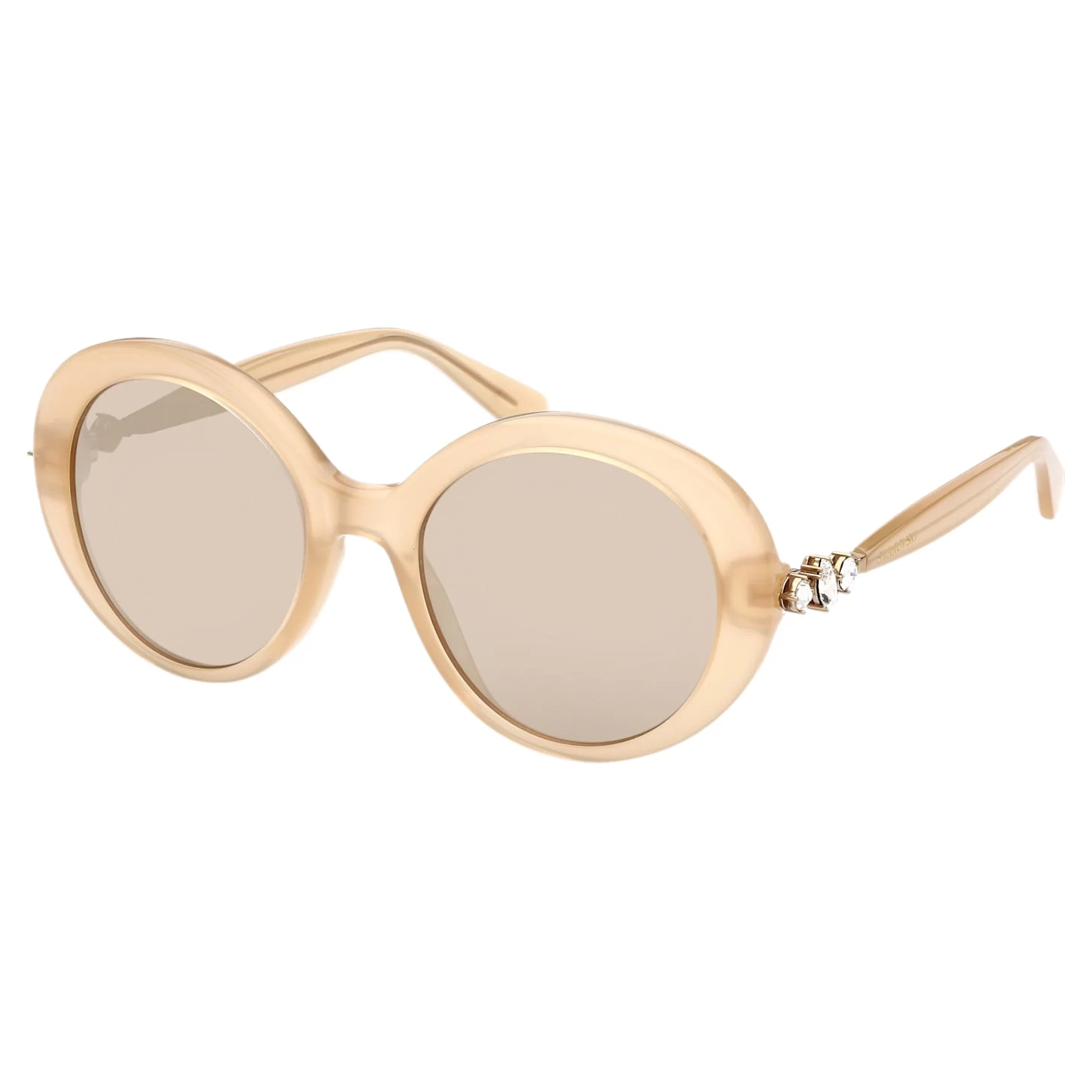Swarovski Sunglasses Oval Shape, SK0360 45G, Gold Tone - Image 2